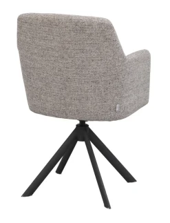 Stolar|Kök|Rowico Home Karmstol' 'Gladstone' - Mörkbeige/svart