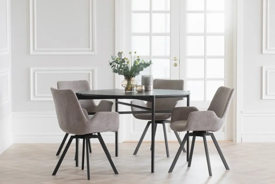 Stolar|Kök|Rowico Home Karmstol 'Norwell' - Beige
