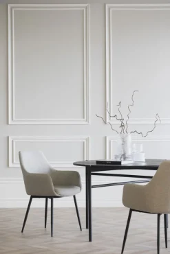 Stolar|Kök|Rowico Home Karmstol 'Reily'- Beige