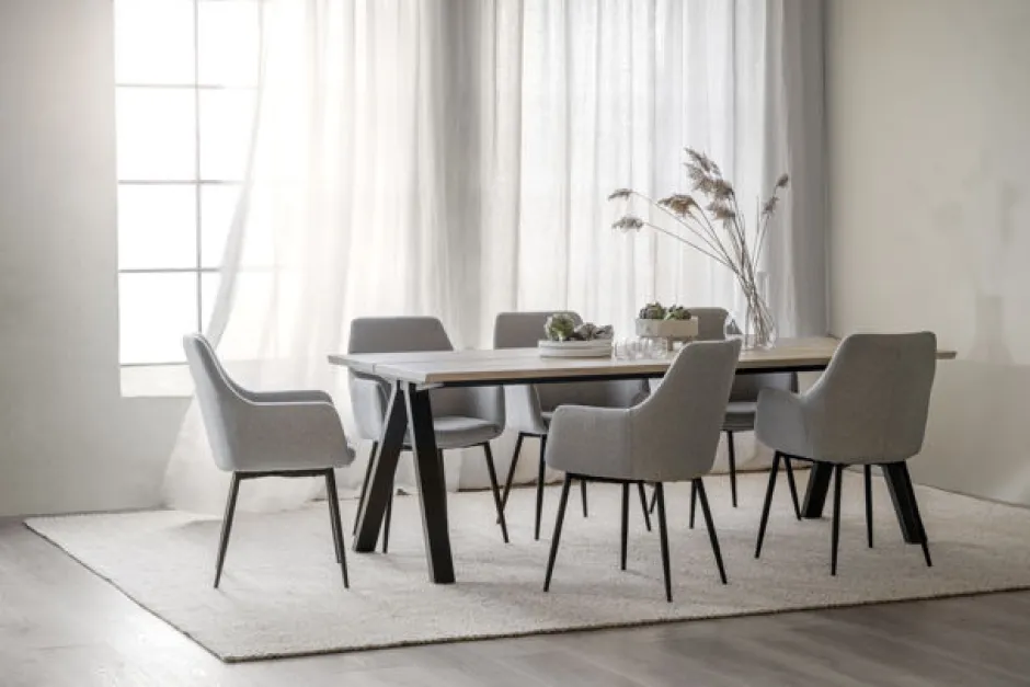 Stolar|Kök|Rowico Home Karmstol 'Reily'- Beige