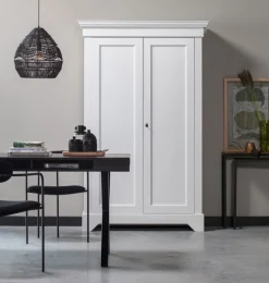 Skåp Och Skänkar|Hall|WOOOD Klädskåp 'Isabel' - Vit