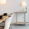 Avlastningsbord|Hall|Zuiver Konsolbord 'Amaya' - Beige