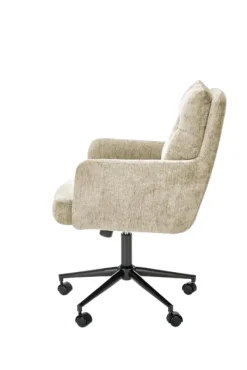 Sittmöbler|Arbetsrum|Reforma Kontorsstol 'Merida' - Beige/Svart