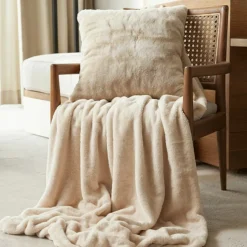 Sovrum|Kuddfodral|Reforma x Trendcarpet Kuddfodral 'Aranga Super Soft' 45x45cm - Beige