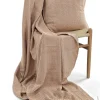 Sovrum|Kuddfodral|Reforma x Trendcarpet Kuddfodral 'Denisa Fishbone' 45x45cm - Brun/vit