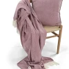 Sovrum|Kuddfodral|Reforma x Trendcarpet Kuddfodral 'Denisa Fishbone' 45x45cm - Röd/vit