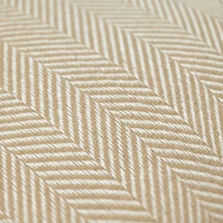 Sovrum|Kuddfodral|Reforma x Trendcarpet Kuddfodral 'Denisa Fishbone' 45x45cm - Beige/vit