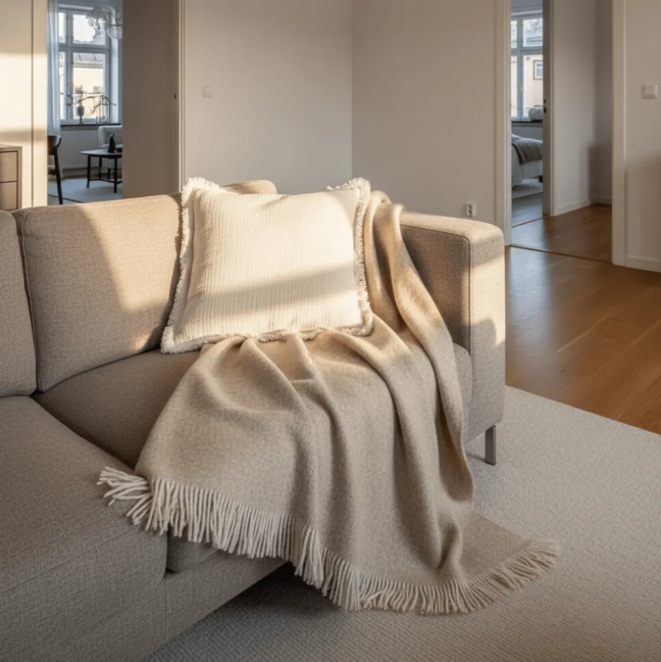 Sovrum|Kuddfodral|Reforma x Trendcarpet Kuddfodral 'Dorena' 45x45cm - Grå