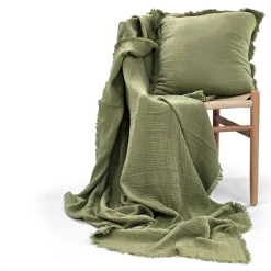 Sovrum|Kuddfodral|Reforma x Trendcarpet Kuddfodral 'Dorena' 45x45cm - Grön