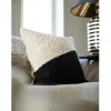 Kuddfodral|Svanefors Kuddfodral 'Teddy' 45x45 - Svart/Vit