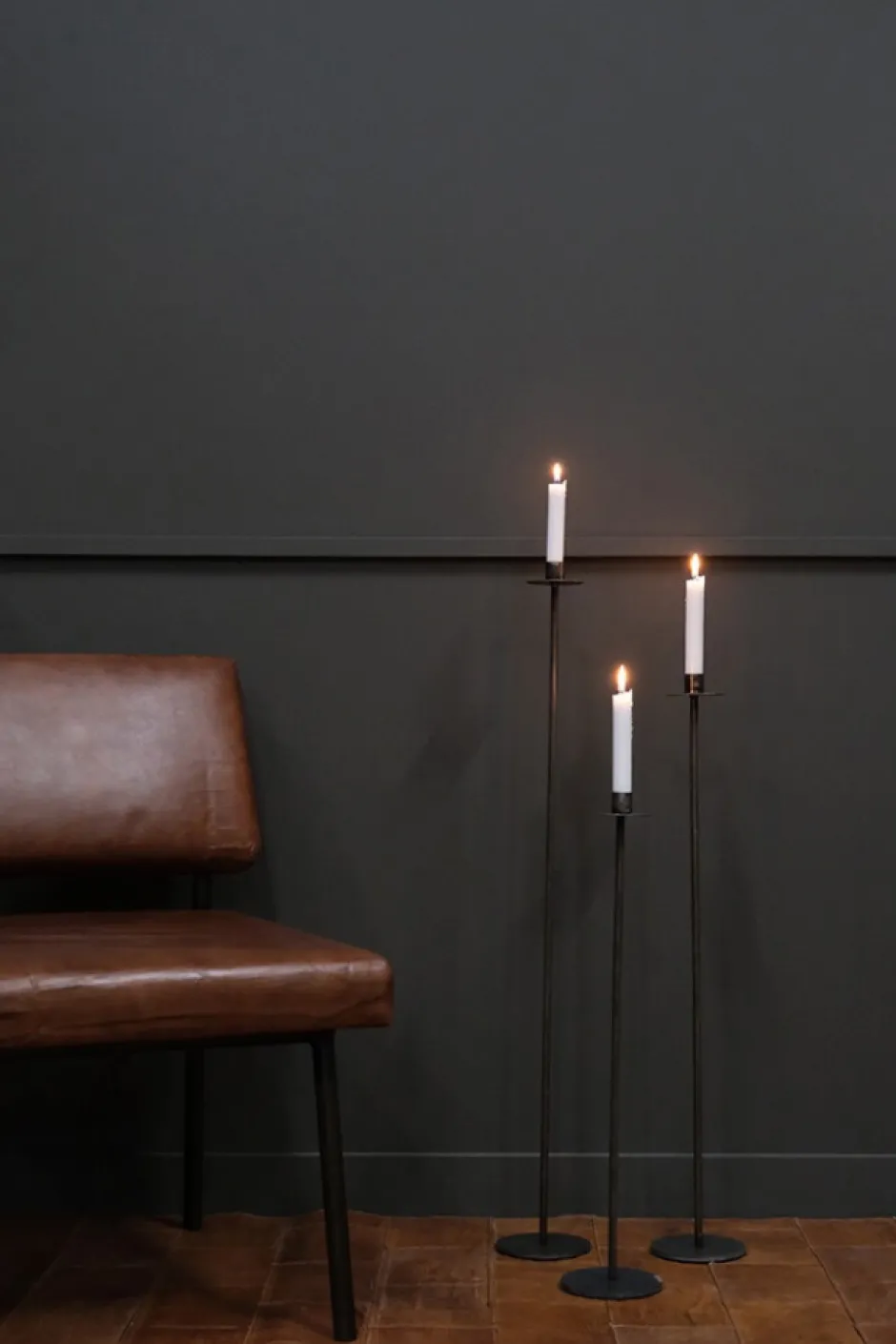 Ljusstakar & Ljuslyktor|Kök|Trademark Living Ljusstake 'Dean' S - Järn