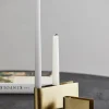 Ljusstakar & Ljuslyktor|Kök|Nordal Ljusstake 'GILI' - Gyllene