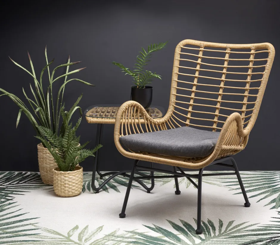 Utemöbler|Uteplats|Garden Prestige Loungestol 'Ikaro' - Natur