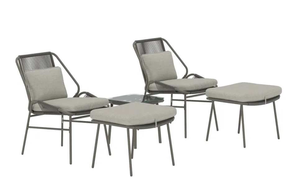 Utesoffor|Uteplats|Garden Prestige Loungset 'Zakynthos' - Brun