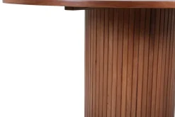 Runda Matbord|Matbord|Reforma Matbord 'Barkaby' Runt 110cm - Brun