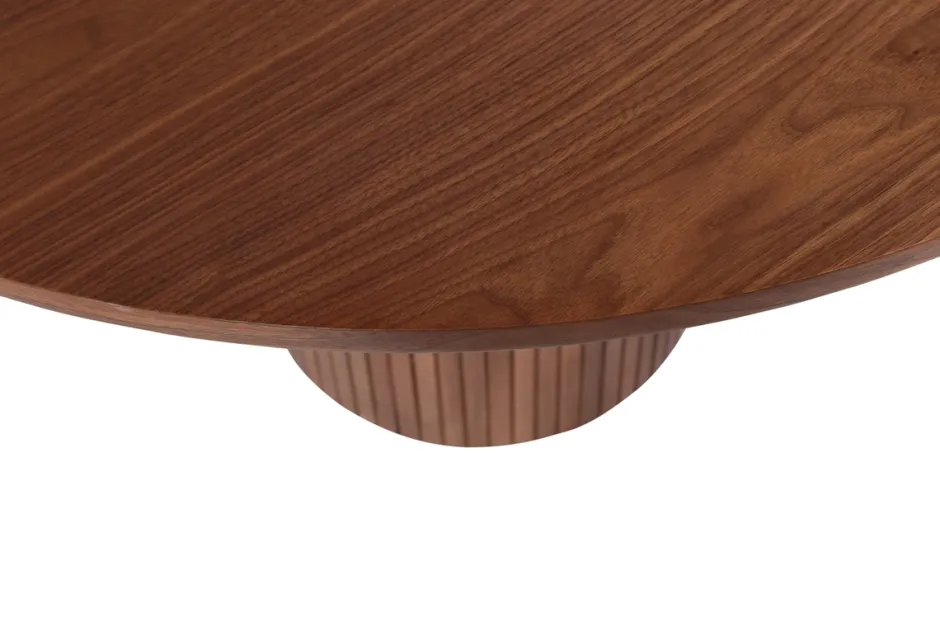 Runda Matbord|Matbord|Reforma Matbord 'Barkaby' Runt 110cm - Brun