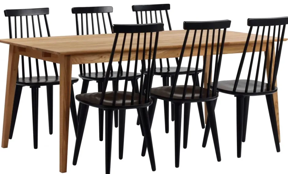 Matbord|Kök|Rowico Home Matbord 'Filippa' 180x90cm - Ek