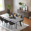 Matbord|Kök|Rowico Home Matbord 'Fred' - Brun/Svart 240x100cm