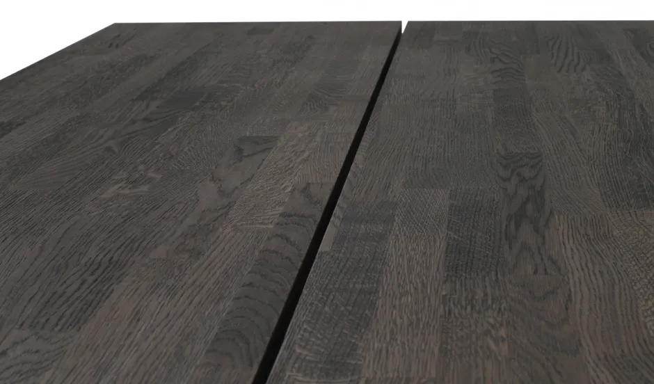 Matbord|Kök|Rowico Home Matbord 'Fred' - Brun/Svart 240x100cm