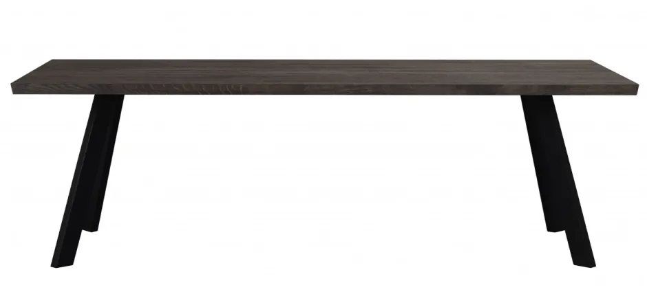 Matbord|Kök|Rowico Home Matbord 'Fred' - Brun/Svart 240x100cm