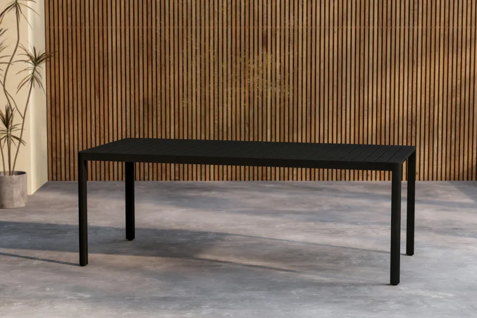 Trädgårdsbord|Uteplats|Garden Prestige Matbord 'Giardini' 200x72cm - Svart