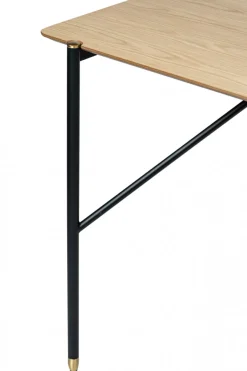 Bord|Matbord|Reforma Matbord 'Hornstull' 160x90cm - Ek/Svart