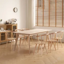 Matbord|Kök|Reforma Matbord 'Line' 180x90 cm - Vitpigmenterad