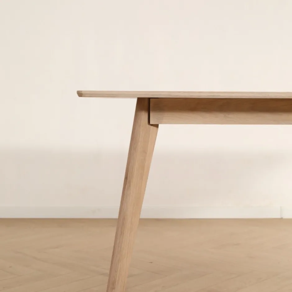 Matbord|Kök|Reforma Matbord 'Line' 180x90 cm - Vitpigmenterad