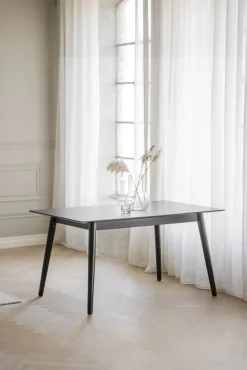 Matbord|Kök|Rowico Home Matbord 'Lotta' 140x90cm - Svart