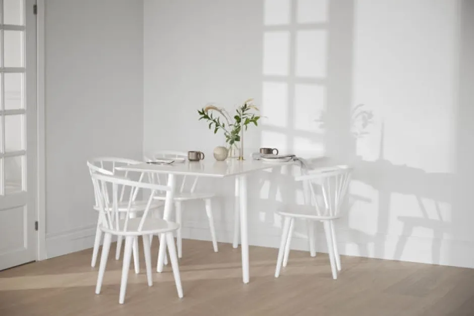 Matbord|Kök|Rowico Home Matbord 'Lotta' 120x80cm - Vit