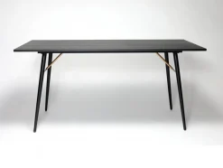 Bord|Matbord|Reforma Matbord 'Lux' 160x90cm - Svart/Mässing