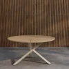 Trädgårdsbord|Uteplats|Garden Prestige Matbord 'Mexico' rund 140cm - Natur