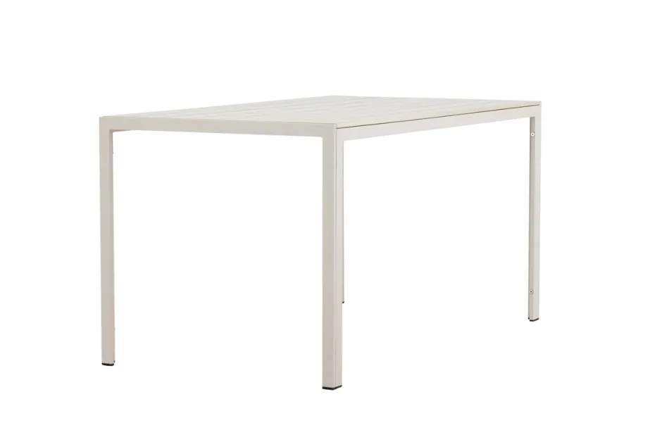 Trädgårdsbord|Uteplats|Garden Prestige Matbord 'Mirko' 140x74cm - Beige