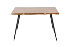 Bord|Matbord|Reforma Matbord 'Norudden' 120x80cm - Svart/Natur