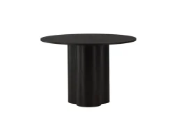 Runda Matbord|Matbord|Reforma Matbord 'Orsa' Runt 110cm - Svart