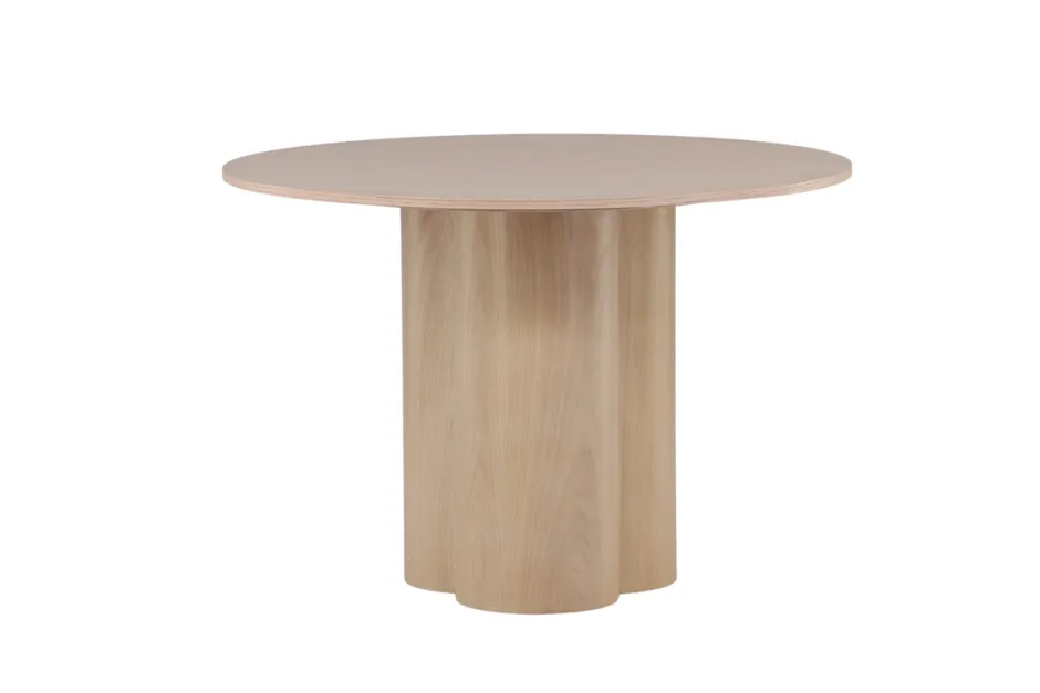 Runda Matbord|Matbord|Reforma Matbord 'Orsa' Runt 110cm - Vitputsad