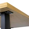 Bord|Matbord|Reforma Matbord 'Radus' 140x85cm - Ek/Svart