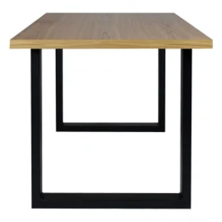 Bord|Matbord|Reforma Matbord 'Radus' 140x85cm - Ek/Svart