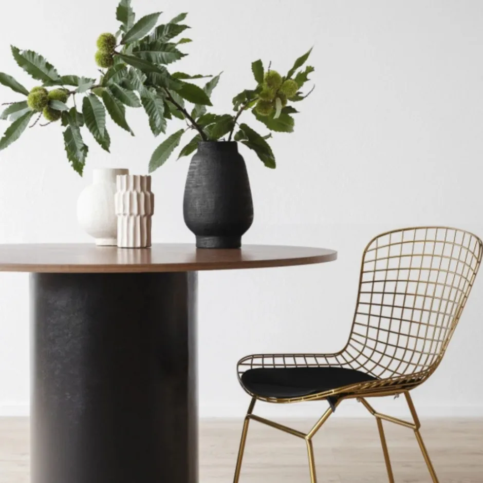 Bord|Runda Matbord|Reforma Matbord 'Rounded' Runt 120cm - Valnöt