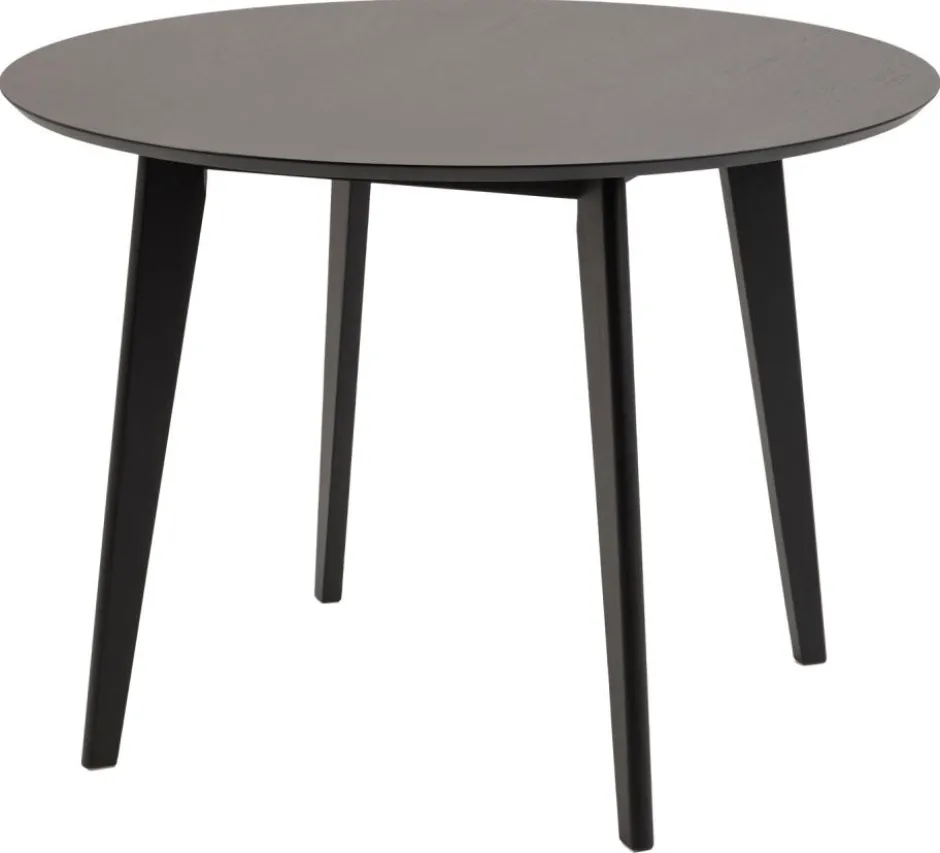 Runda Matbord|Matbord|Reforma Matbord 'Ärsjö' Runt 105cm - Svart