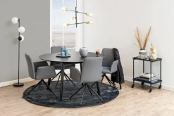 Runda Matbord|Matbord|Reforma Matbord 'Ärsjö' Runt 140cm - Svart