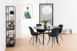 Runda Matbord|Matbord|Reforma Matbord 'Ärsjö' Runt 140cm - Svart