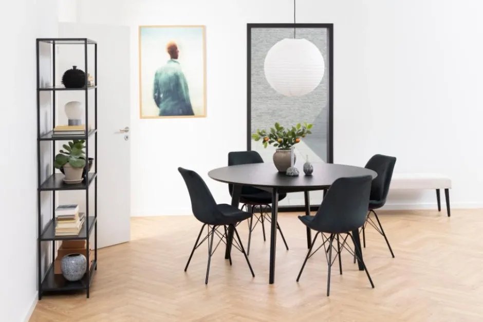 Runda Matbord|Matbord|Reforma Matbord 'Ärsjö' Runt 140cm - Svart