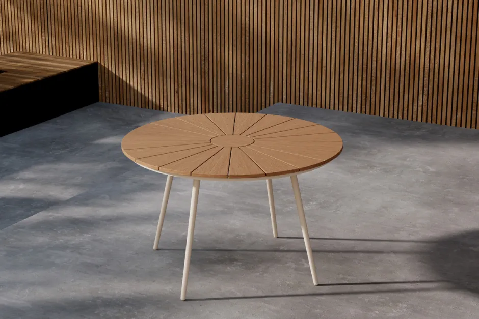 Trädgårdsbord|Uteplats|Garden Prestige Matbord 'San Vito' 120x74cm - Beige