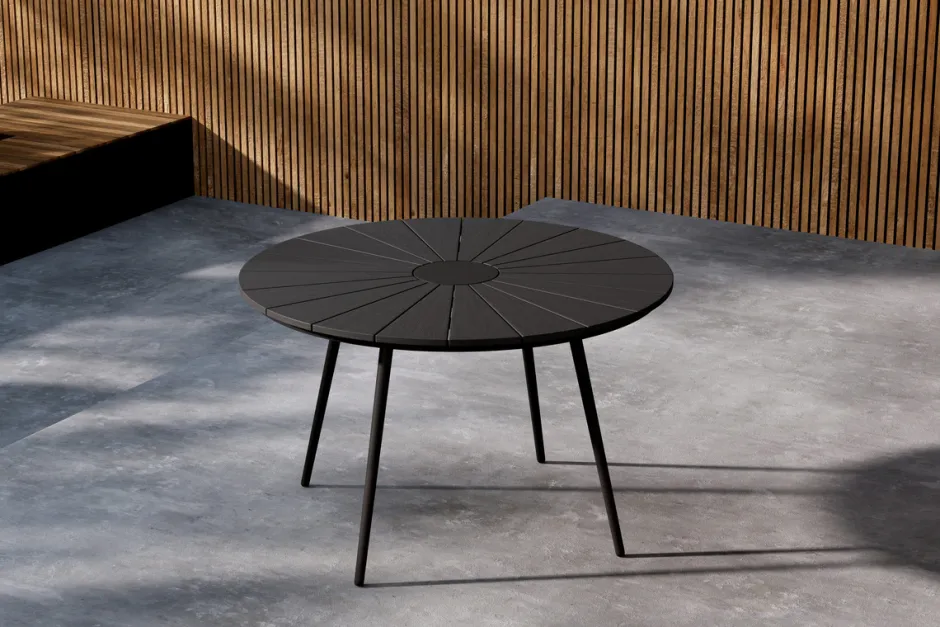 Trädgårdsbord|Uteplats|Garden Prestige Matbord 'San Vito' 120x74cm - Svart