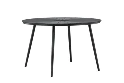 Trädgårdsbord|Uteplats|Garden Prestige Matbord 'San Vito' 120x74cm - Svart