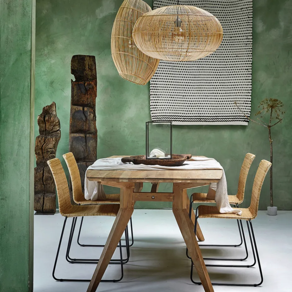 Bord|Matbord|Vintage Matbord 'Studio' 240x100cm - Ljus trä