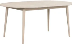 Matbord|Kök|Rowico Home Matbord 'Tyler' Ovalt 170x105cm - Vitpigmenterad Ek