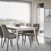 Matbord|Kök|Rowico Home Matbord 'Tyler' 180x90cm - Vitpigmenterad Ek