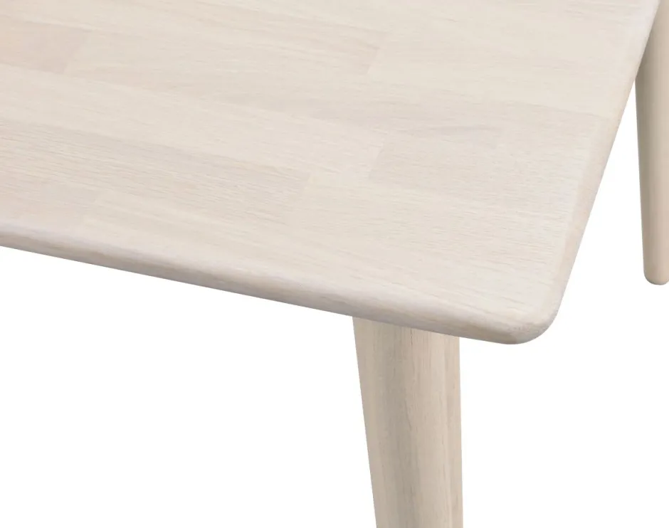 Matbord|Kök|Rowico Home Matbord 'Tyler' 180x90cm - Vitpigmenterad Ek